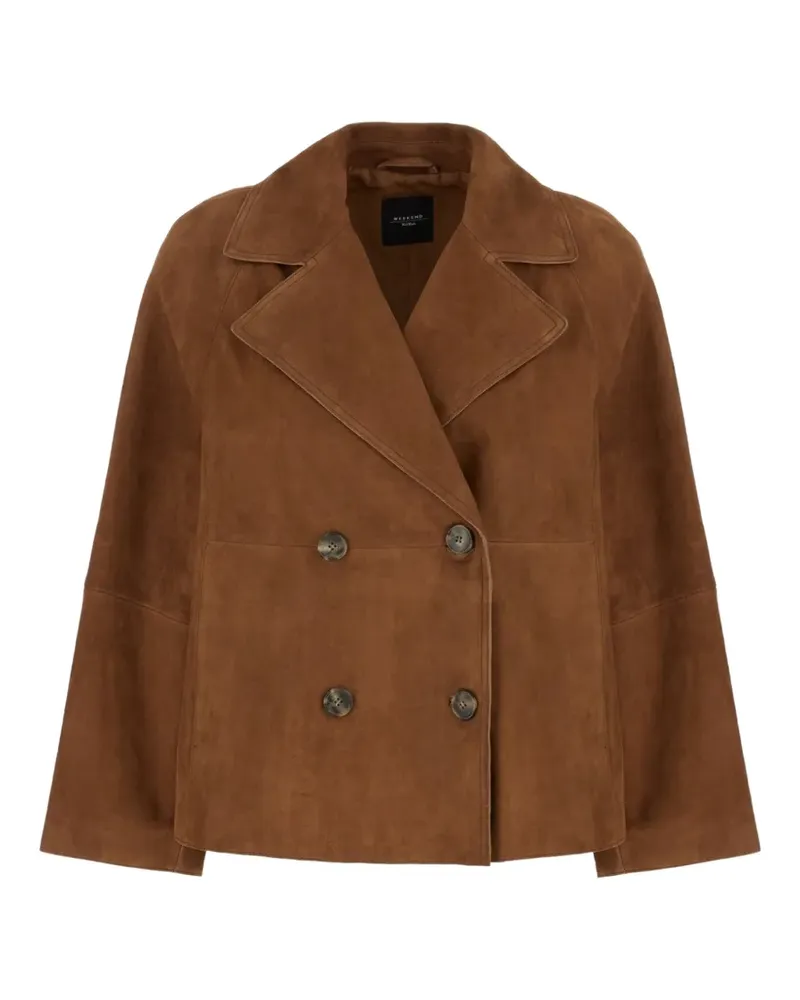 Max Mara Doppelreihiges Sakko - Braun Braun