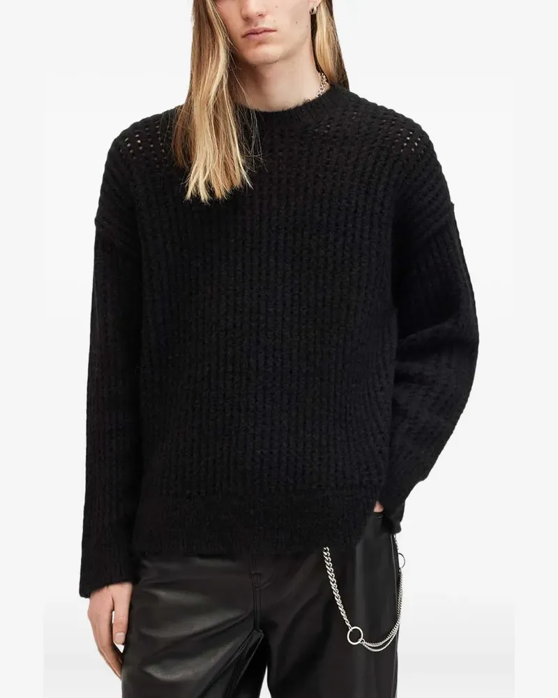 AllSaints Harlen Pullover - Schwarz Schwarz