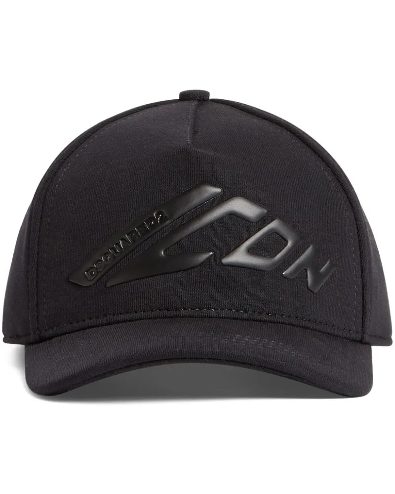 Dsquared2 Baseballkappe mit Icon-Prägung - Schwarz Schwarz