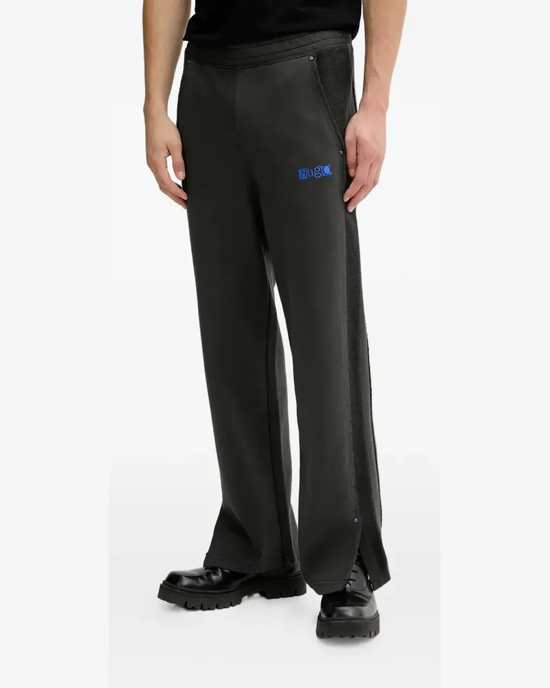 HUGO BOSS side-panel track pants - Grau Grau
