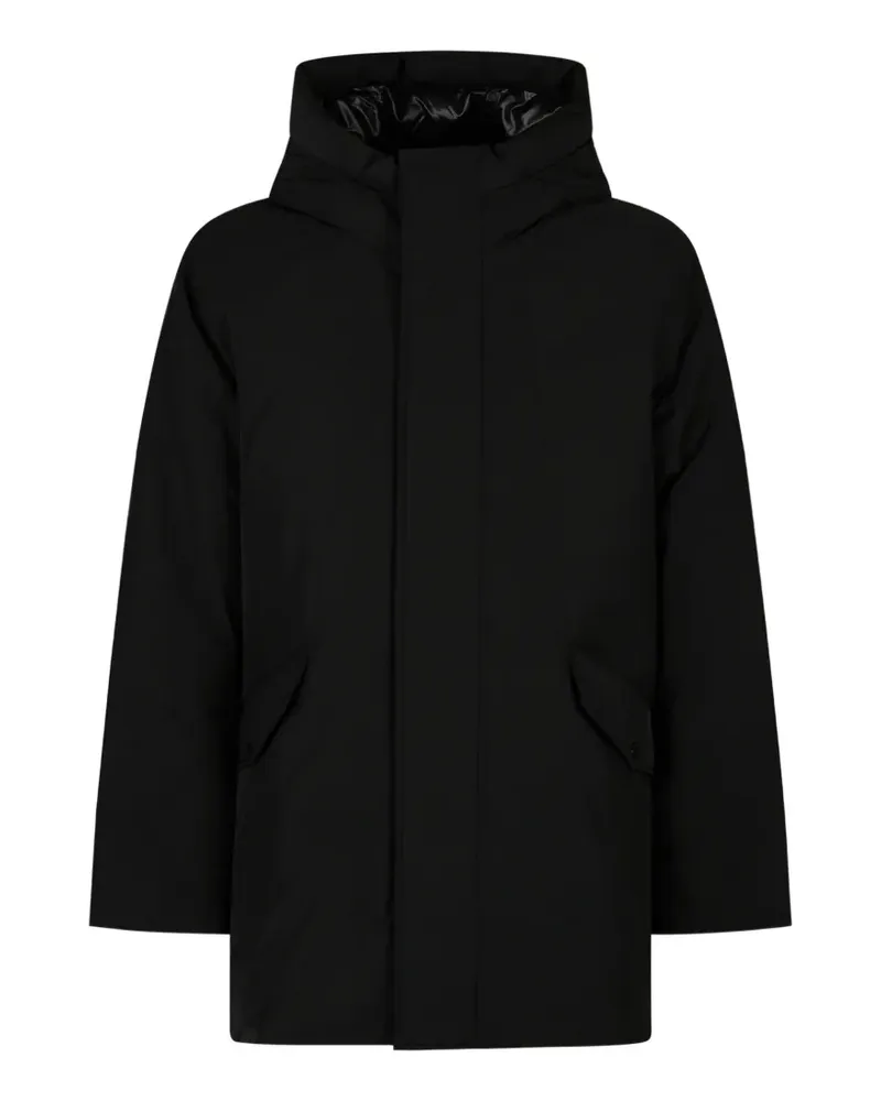 Moose Knuckles hooded down-feather jacket - Schwarz Schwarz