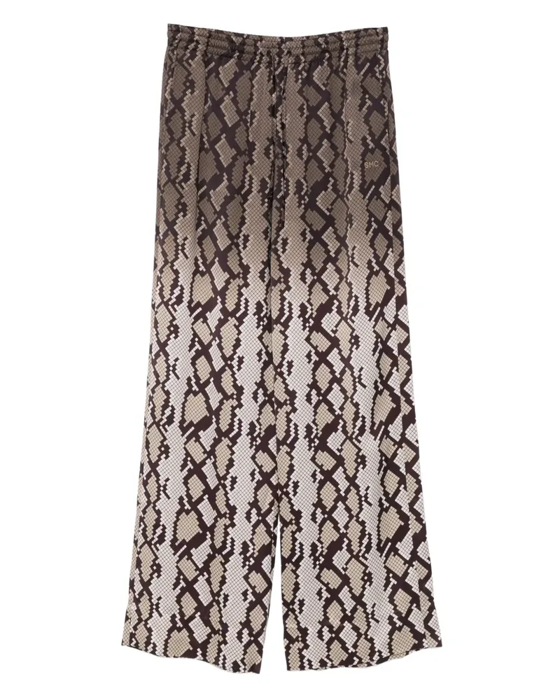 Stella McCartney Gemusterte Hose - Braun Braun