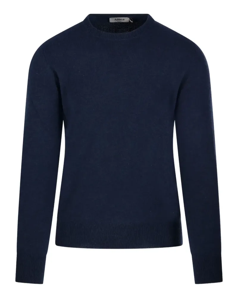 Altea Kaschmirpullover mit Rundhalsausschnitt - Blau Blau
