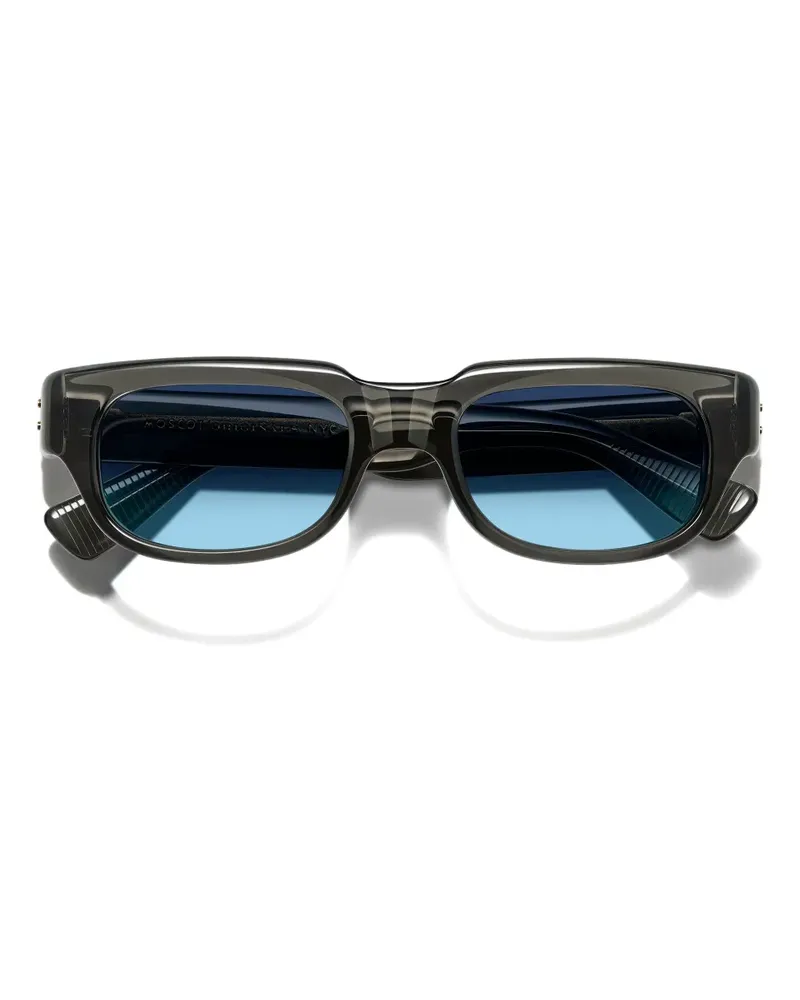 MOSCOT Shtup rectangle-frame sunglasses - Grau Grau