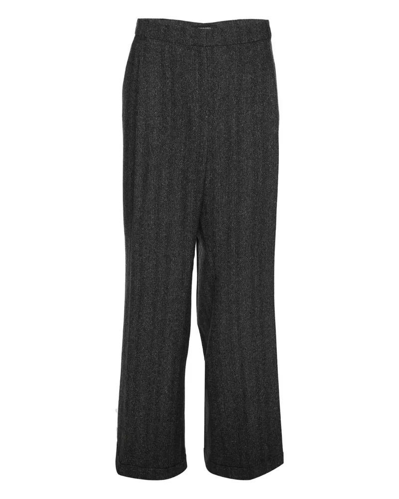 Elena Mirò Plissierte Hose - Grau Grau