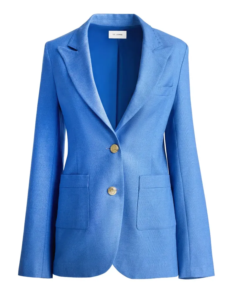 ST. JOHN Jacke mit langen Ärmeln - Blau Blau