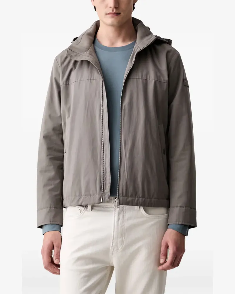 Marc O'Polo Kapuzenjacke mit Reißverschluss - Grau Grau