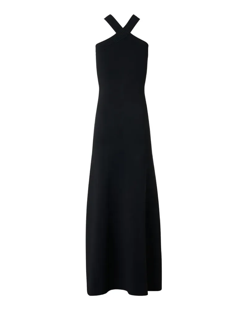 Akris crisscross maxi dress - Schwarz Schwarz