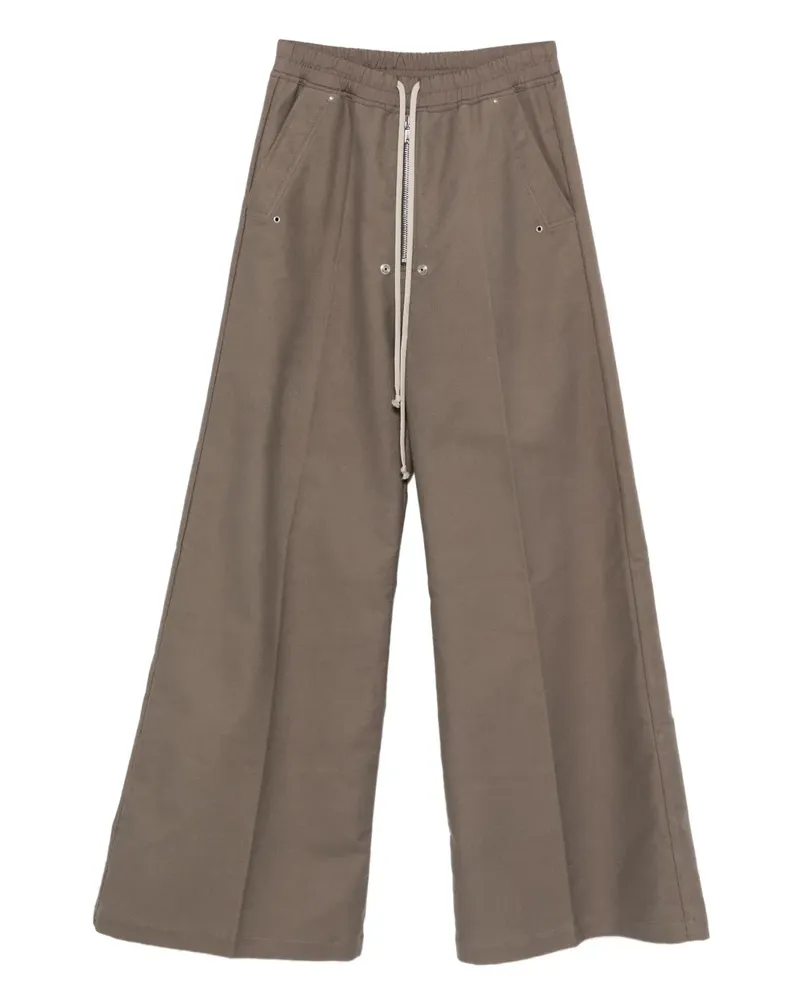 Rick Owens Hose mit Kordelzug - Grün Grün