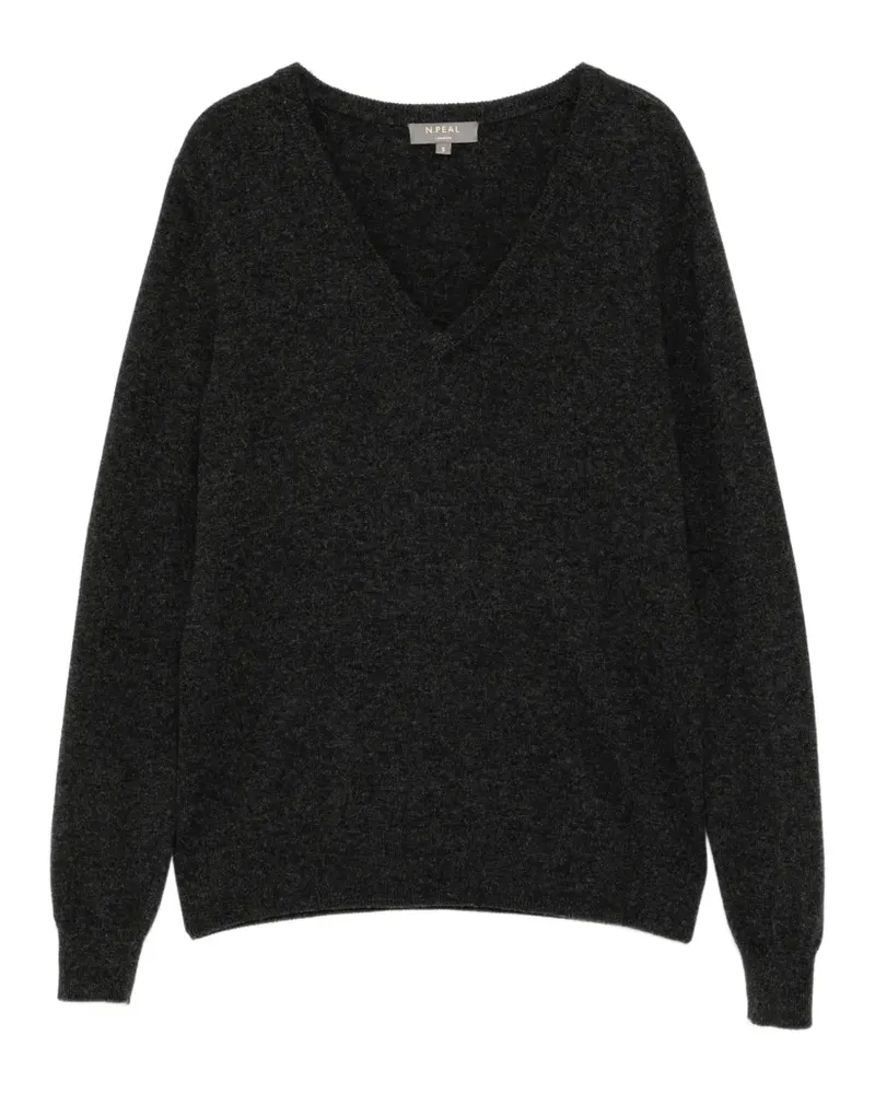N.Peal Phoebe Pullover - Grau Grau