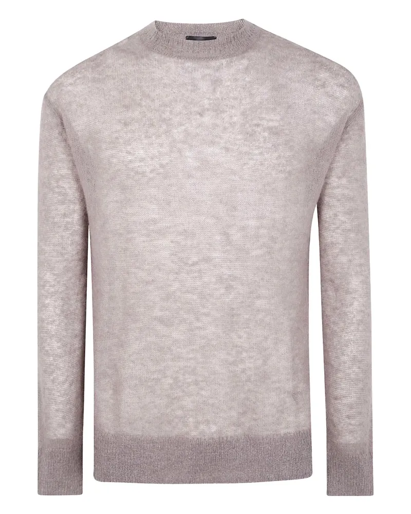 Emporio Armani Pullover mit Rundhalsausschnitt - Grau Grau