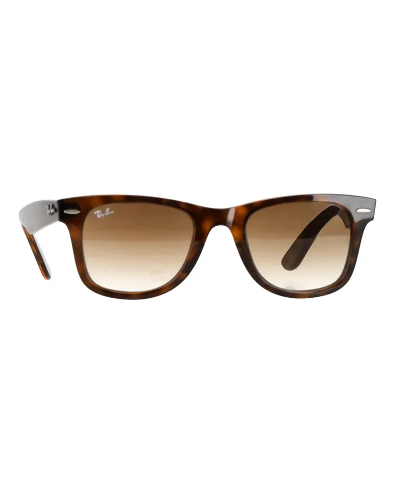Ray Ban Original Wayfarer square-frame sunglasses - Braun Braun
