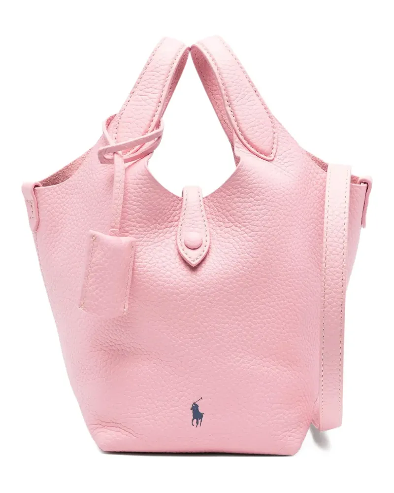 Ralph Lauren Tote Bag mit Anhänger - Rosa Rosa