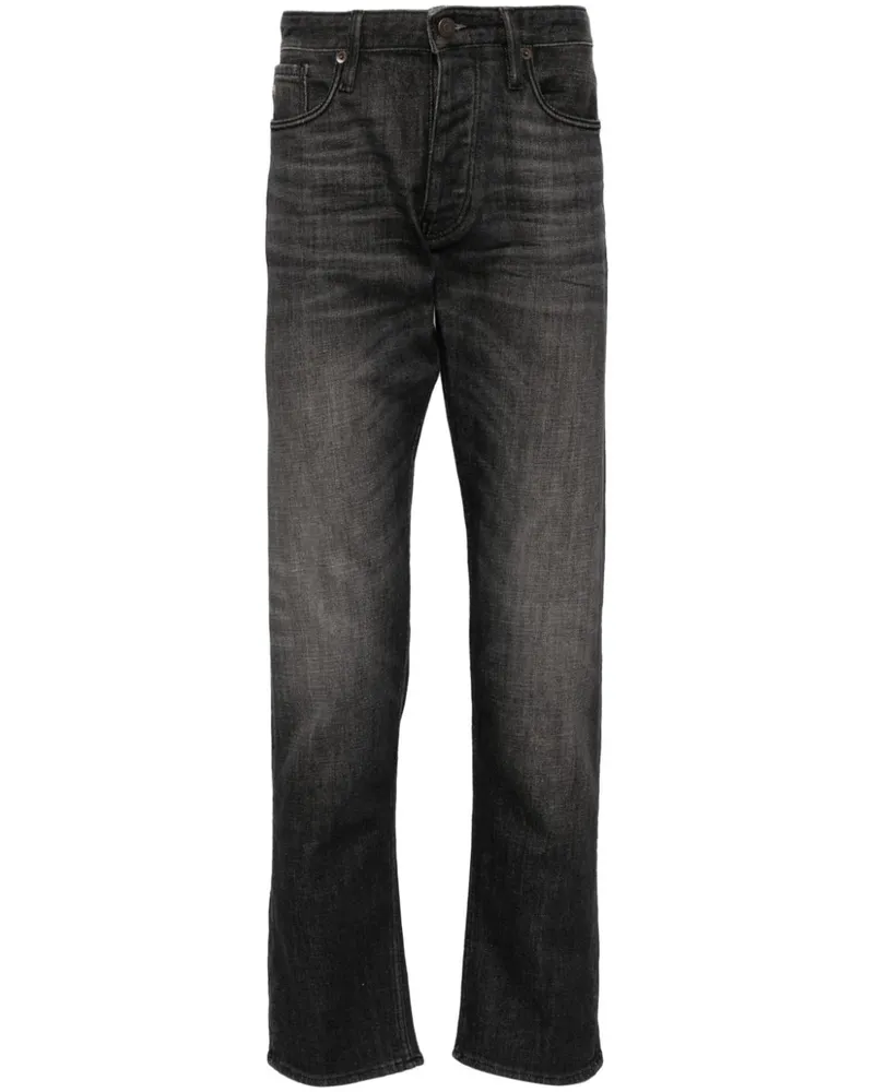 Emporio Armani J75 Slim-Fit-Jeans - Schwarz Schwarz