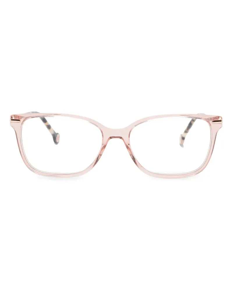 Carolina Herrera New York Brille mit eckigem Gestell - Rosa Rosa