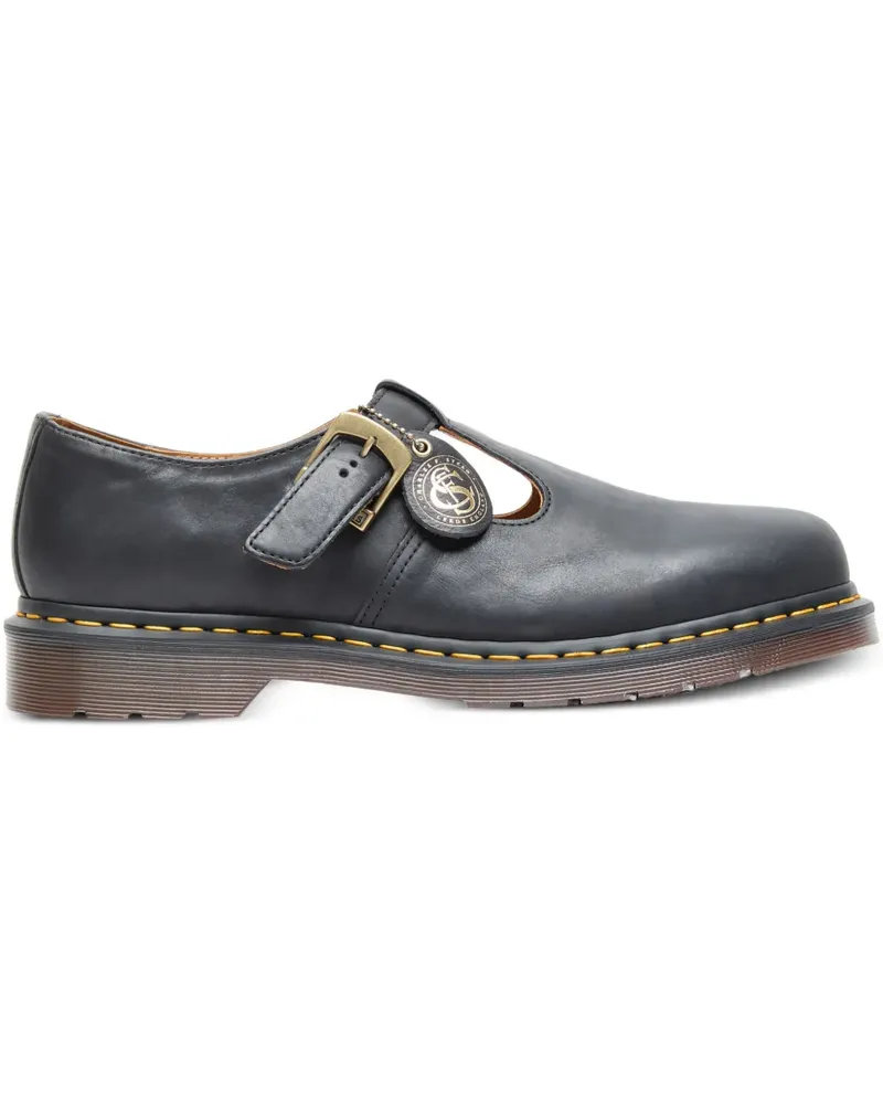 Dr.Martens T-Bar Monk-Schuhe - Schwarz Schwarz