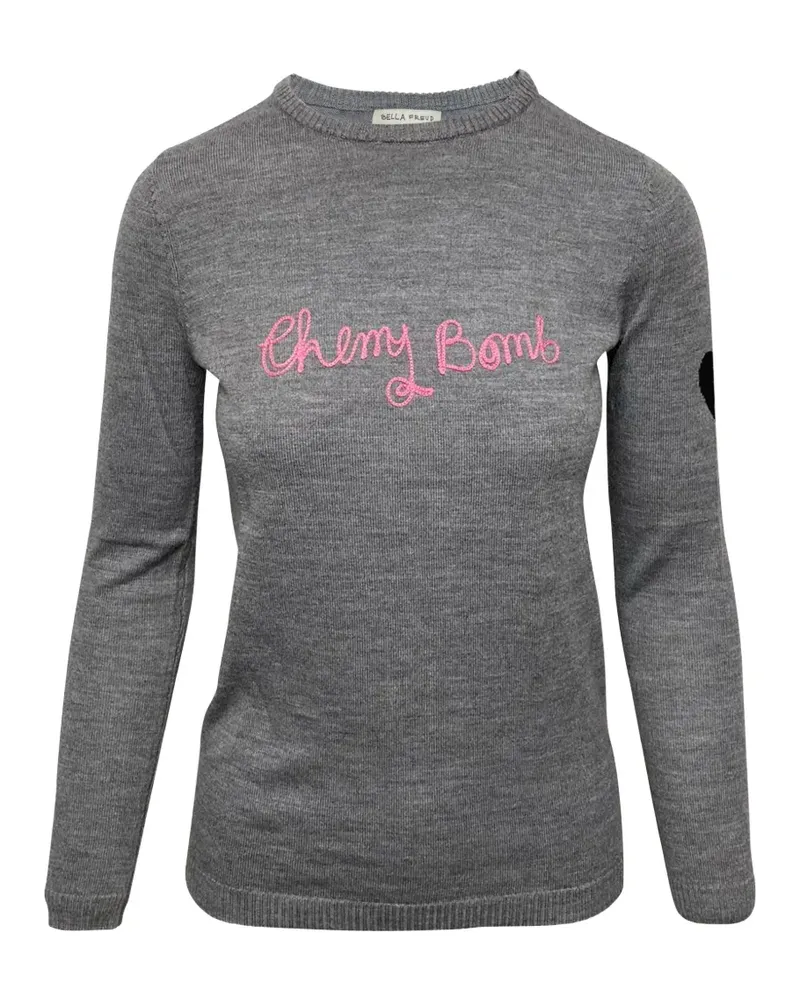 Bella Freud crew-neck sweater - Grau Grau