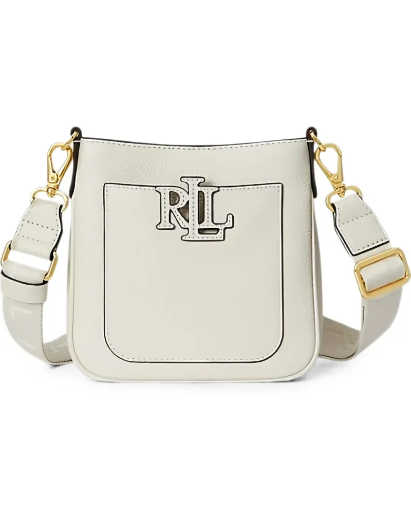 Ralph Lauren Cameryn logo-plaque cross body bag - Nude Nude
