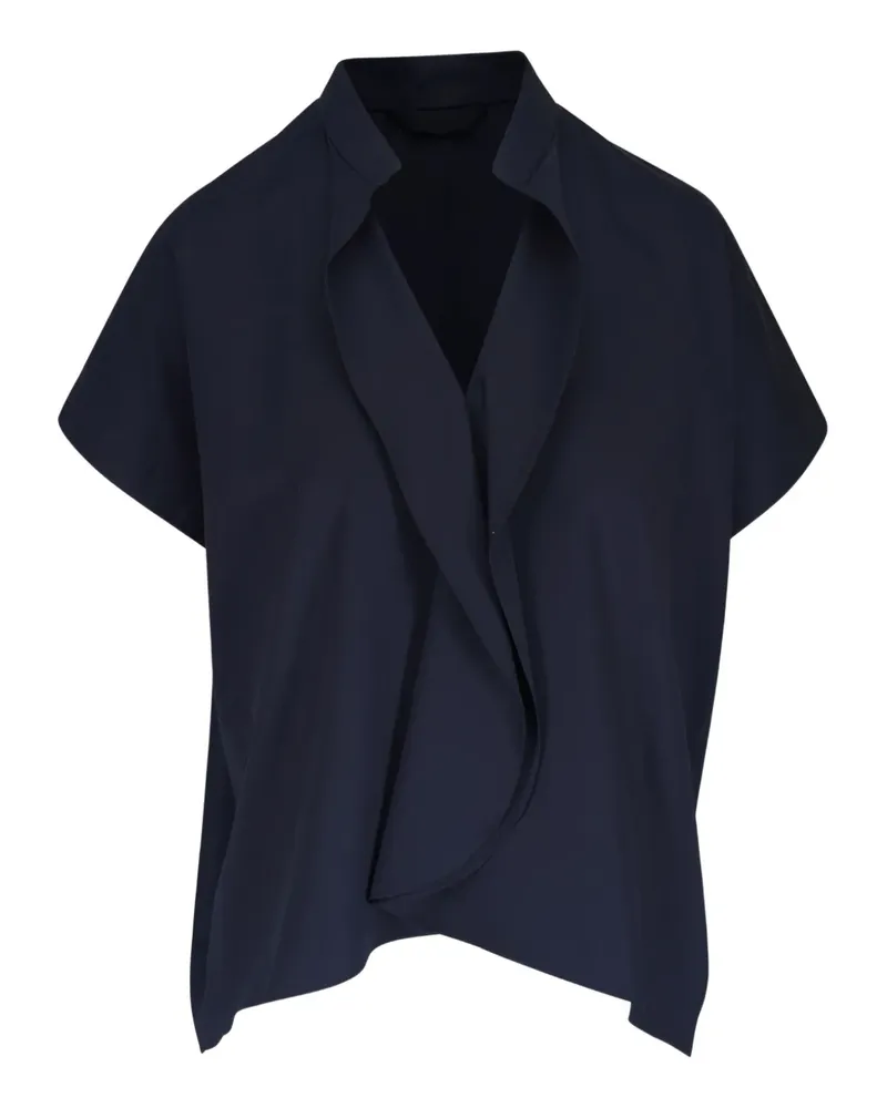 Zero + Maria Cornejo Fin Gaban Bluse - Blau Blau