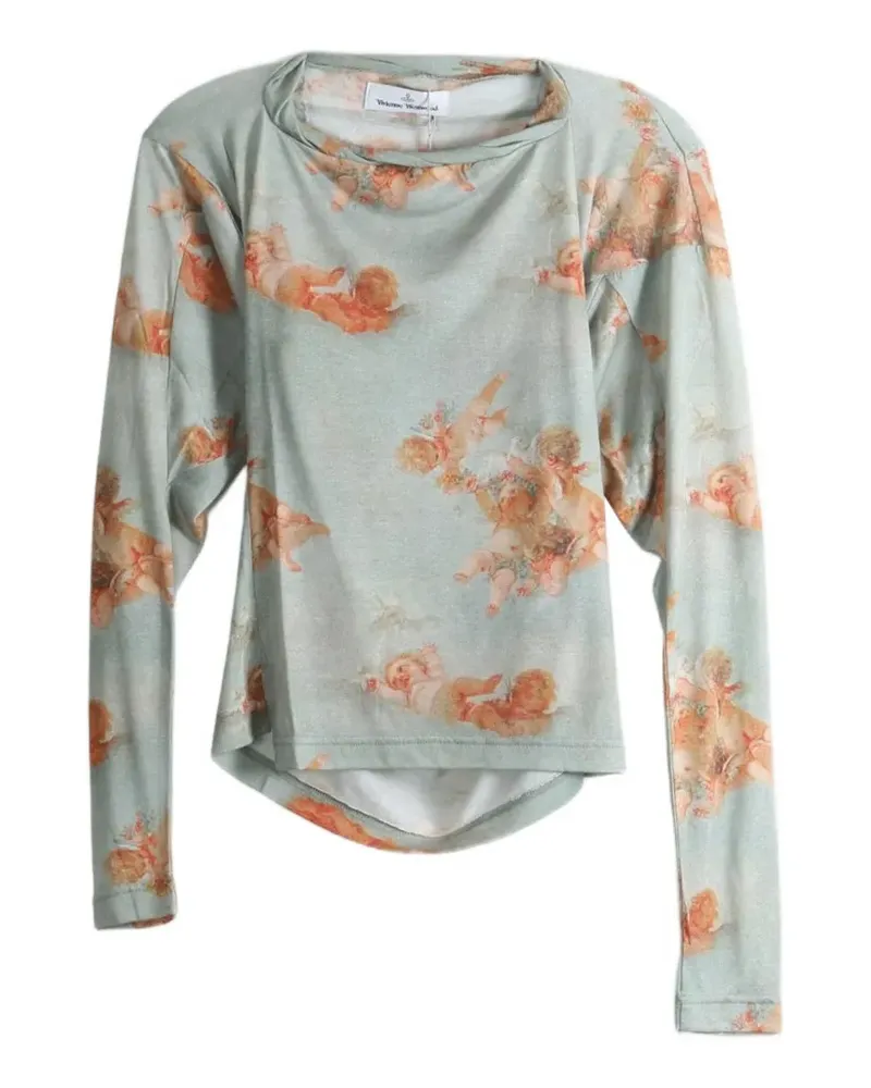 Vivienne Westwood long-sleeve top - Grün Grün