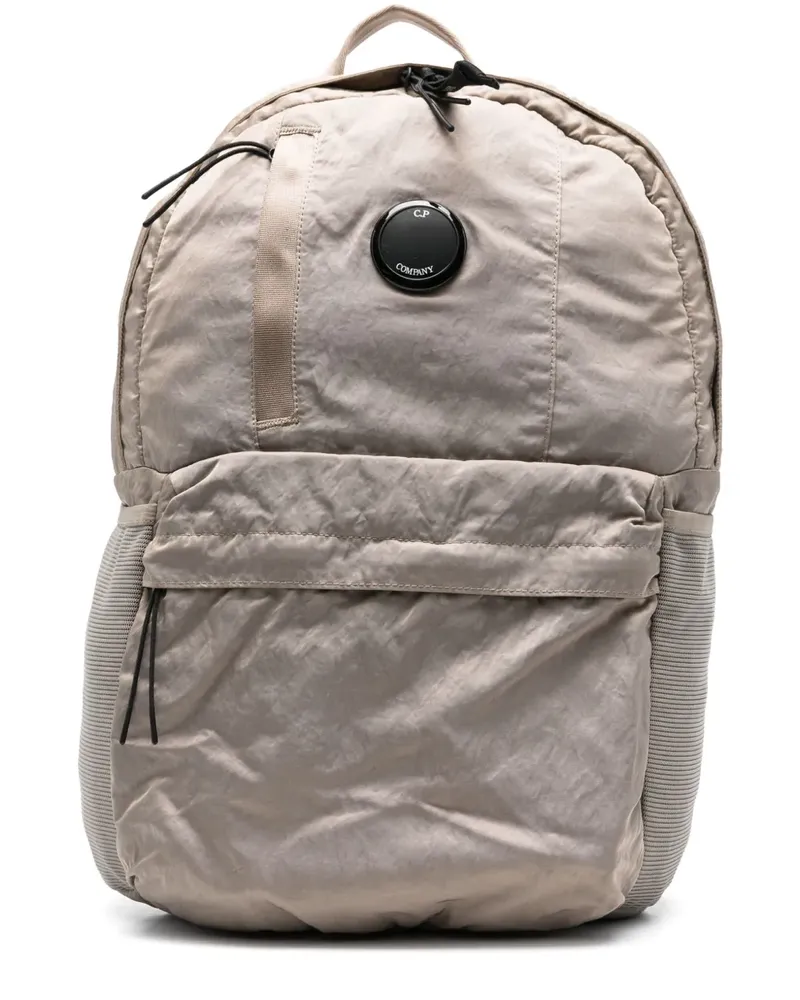 C.P. Company Rucksack mit Linsen-Detail - Grau Grau