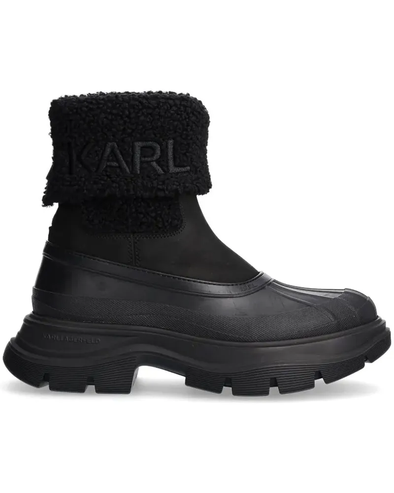 Karl Lagerfeld Luna Schneestiefel - Schwarz Schwarz