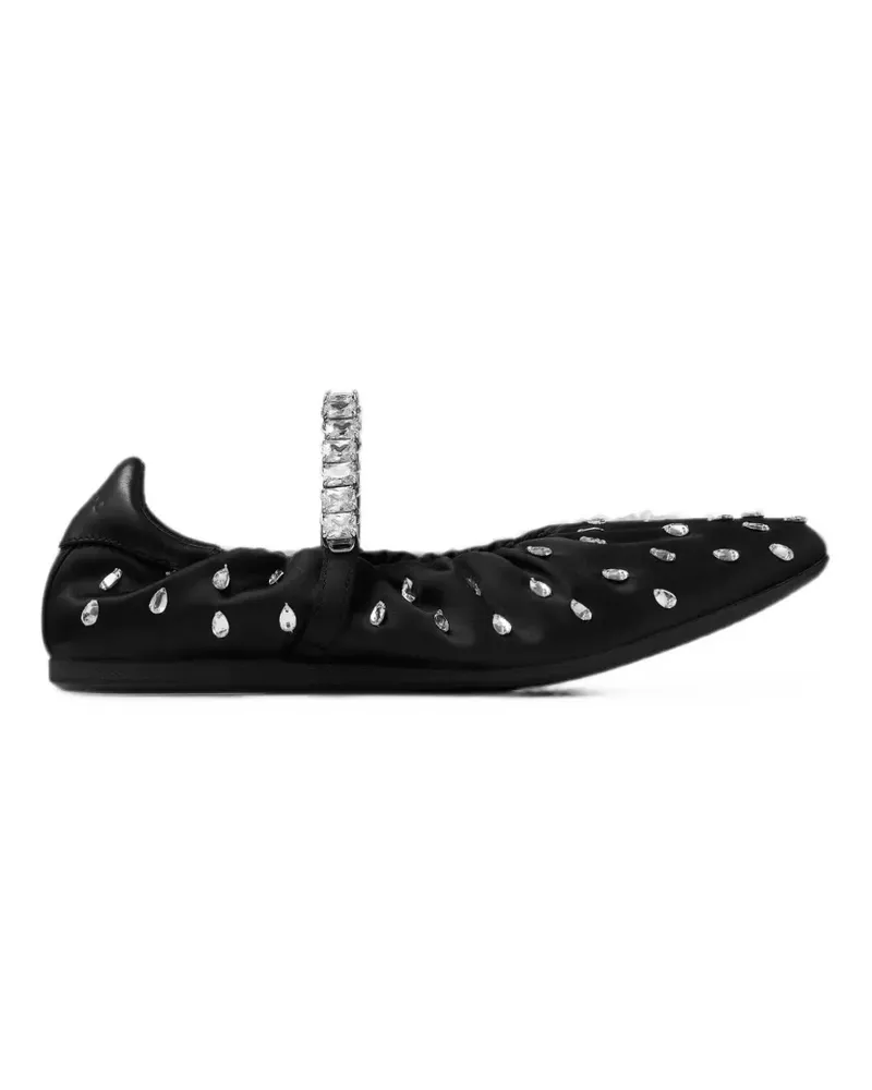 Jimmy Choo Jade Ballerinas - Schwarz Schwarz
