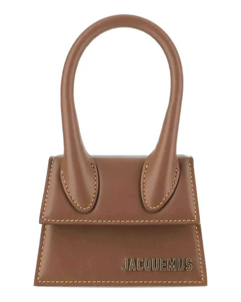 Jacquemus The Average Chiquito Tasche aus Leder - Braun Braun