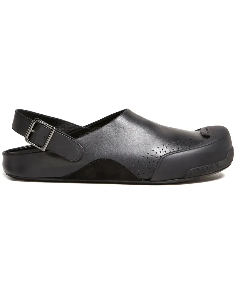 Marni Dada Sabot Slingback-Sandalen - Schwarz Schwarz