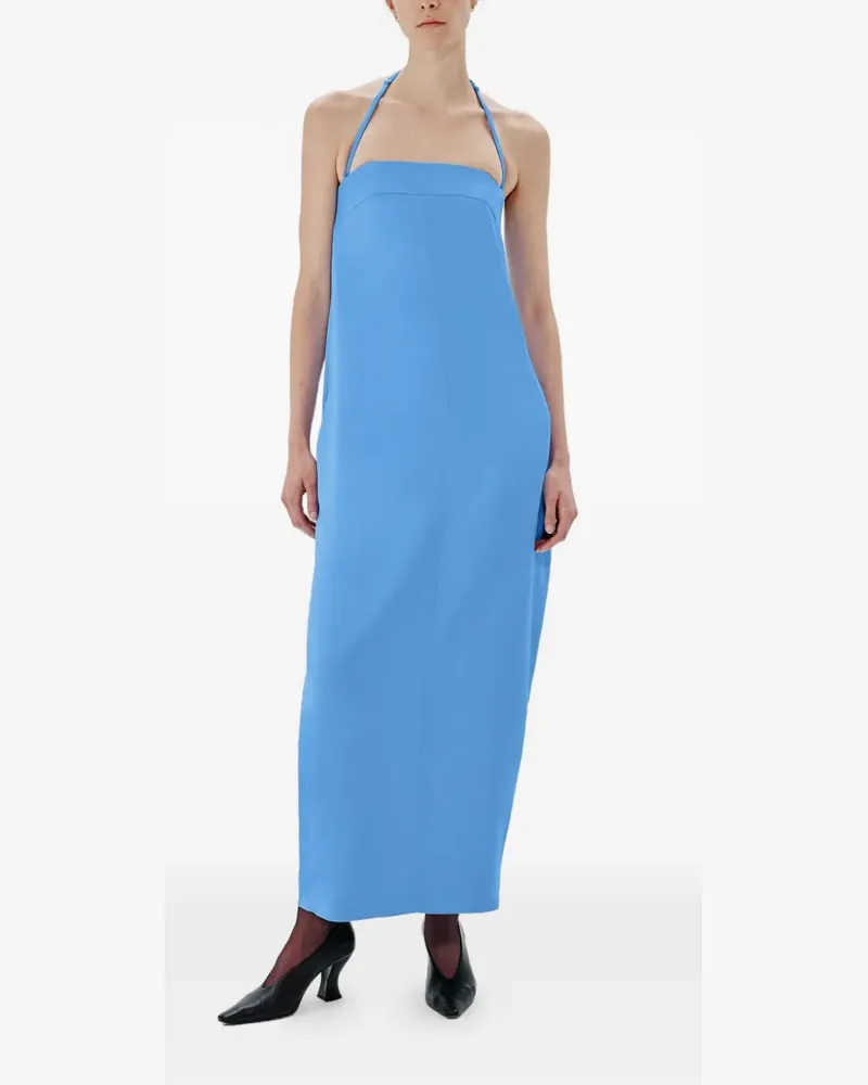 Another Tomorrow Cocoon convertible maxi dress - Blau Blau