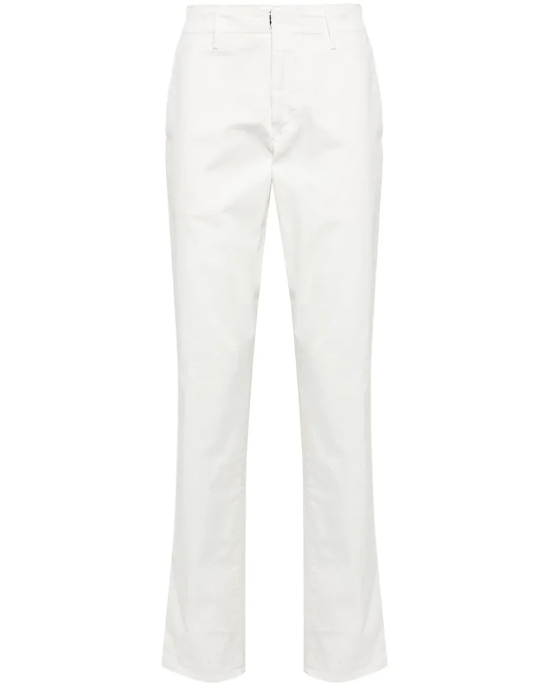 Incotex Halbhohe Straight-Leg-Hose Nude