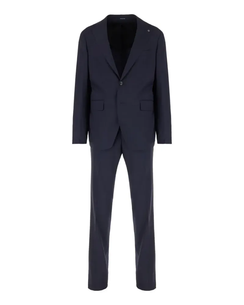 Tagliatore Einreihiger Anzug - Blau Blau