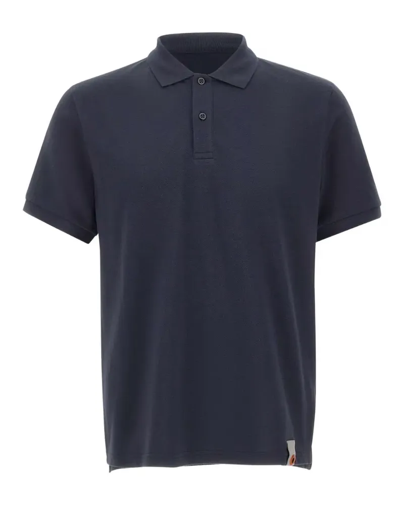 DEKKER short-sleeve logo polo shirt - Blau Blau