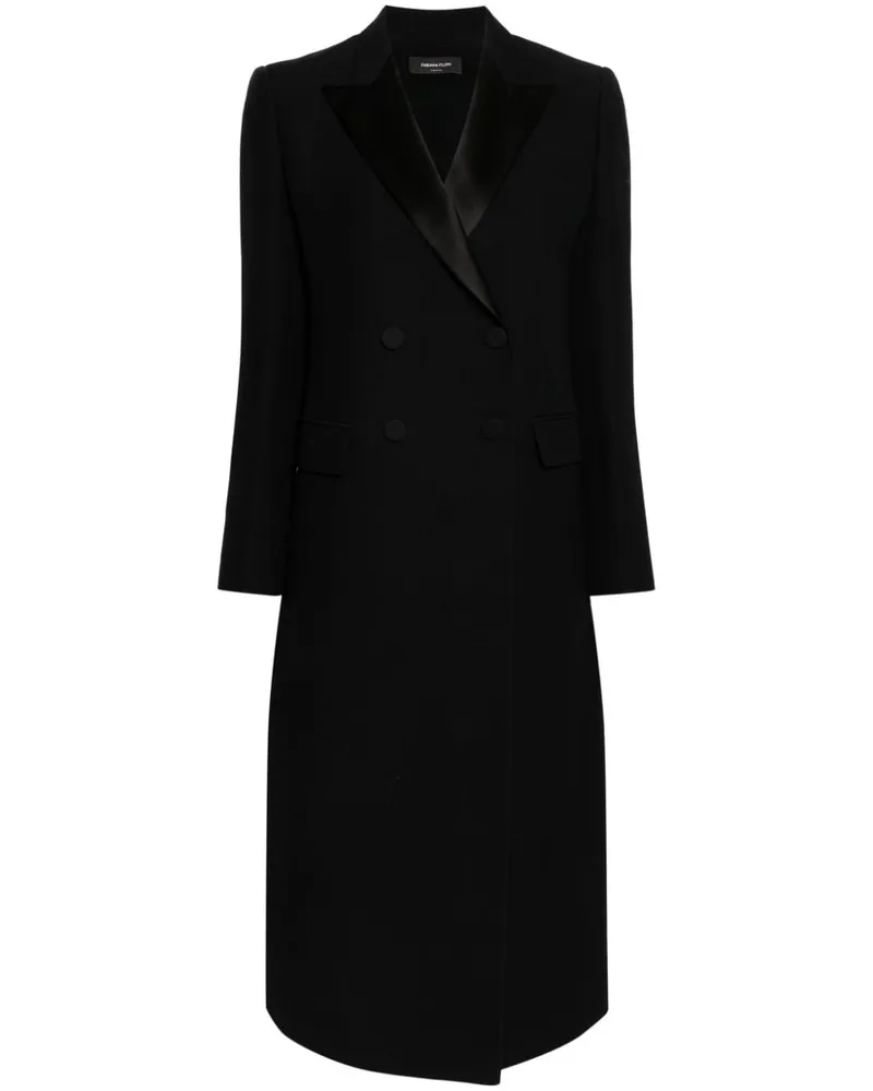 Fabiana Filippi Klassische Cabanjacke - Schwarz Schwarz