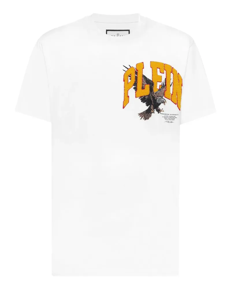 Philipp Plein Crystal Mini Eagle T-Shirt - Weiß Weiß