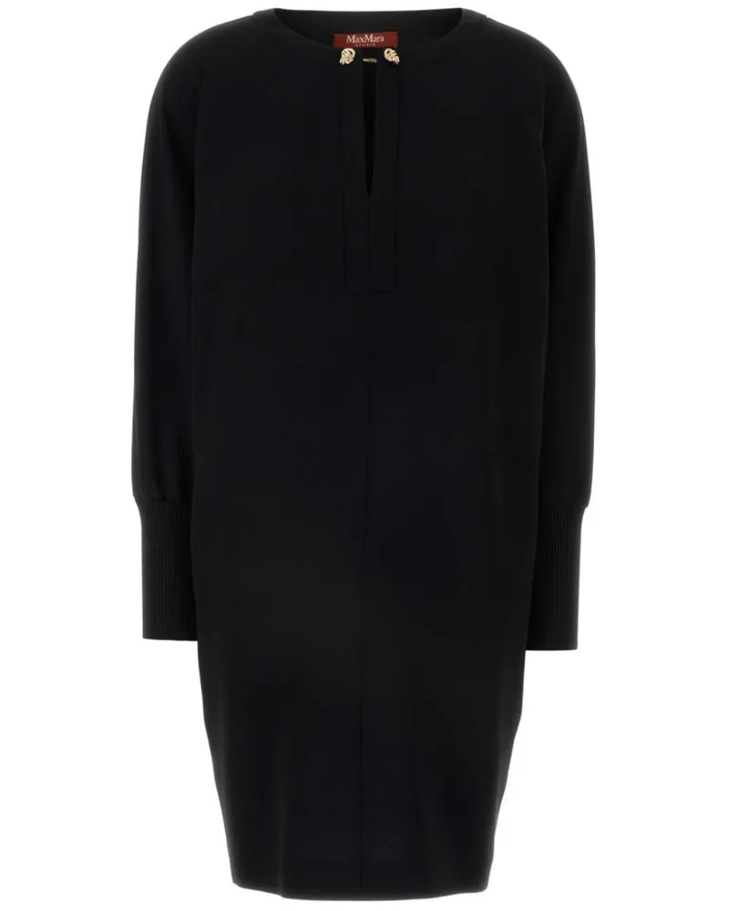Max Mara Asti Kleid - Schwarz Schwarz