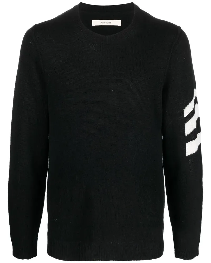 Zadig & Voltaire Kennedy Kaschmirpullover - Schwarz Schwarz