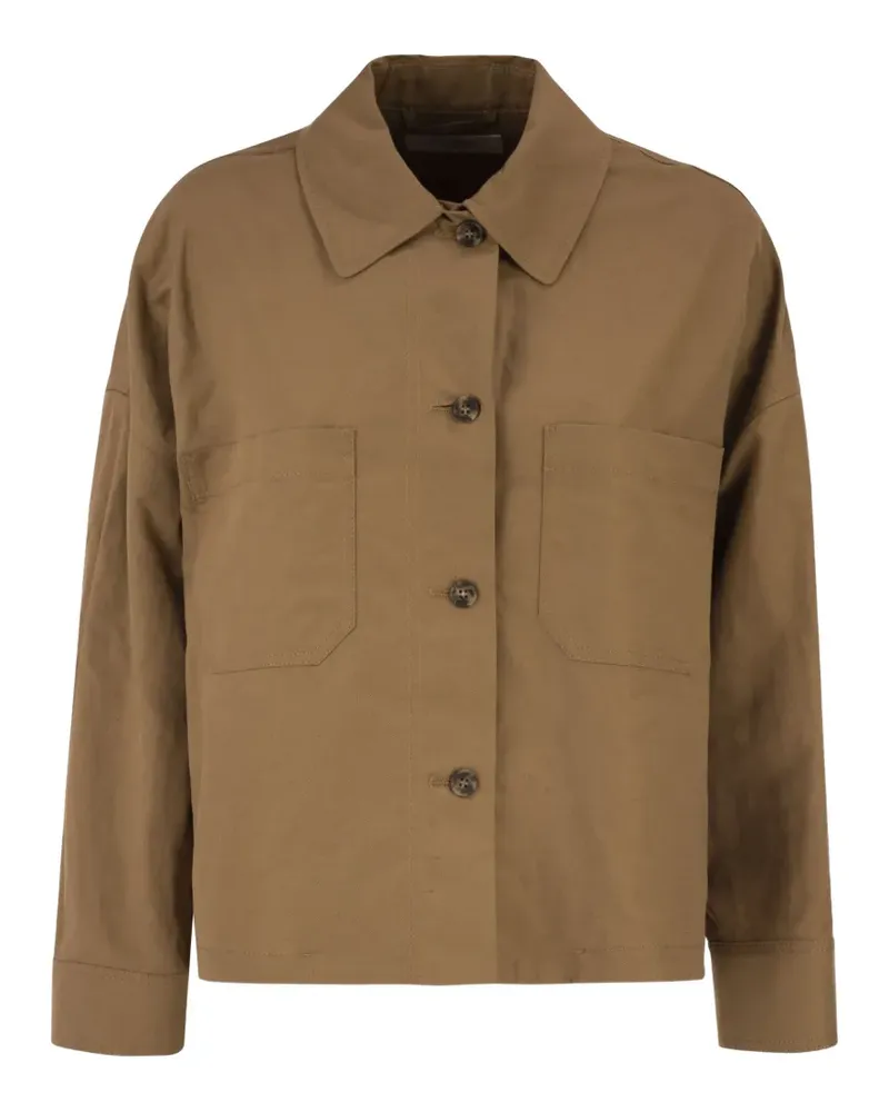 Max Mara chest-pocket jacket - Braun Braun
