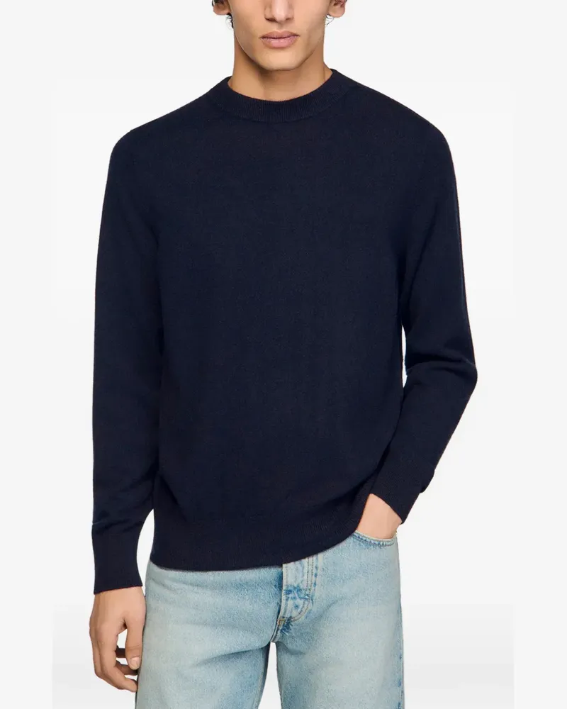 Sandro Pullover aus Kaschmir - Blau Blau