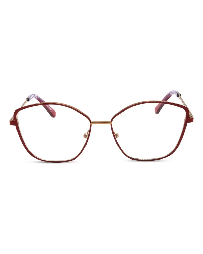 Karl Lagerfeld Brille mit Logo - Rot Rot