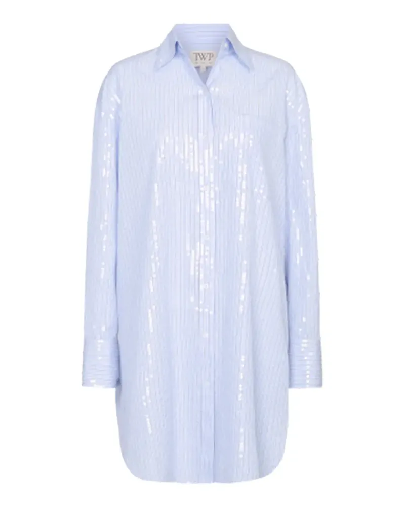 TWP Big Joe Hemdkleid - Blau Blau