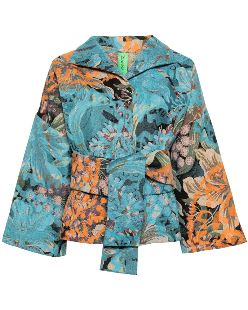 Rianna + Nina The Kipos Claudia Bluse - Blau Blau
