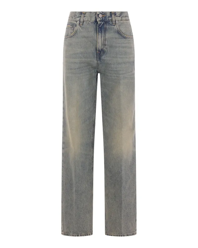 Haikure button jeans - Blau Blau