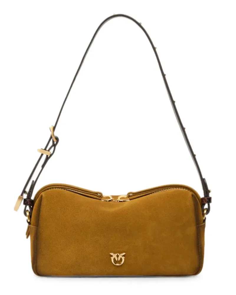 Pinko Boston suede shoulder bag - Braun Braun