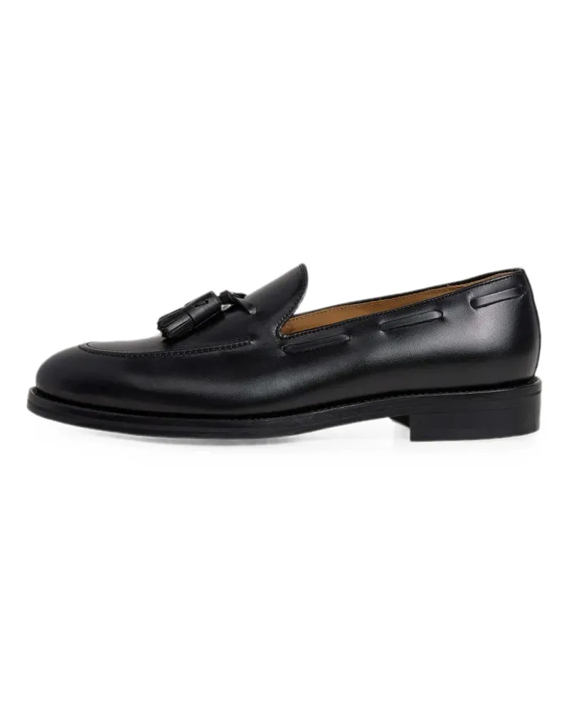 Hackett Mayfair Loafer mit Quasten - Schwarz Schwarz