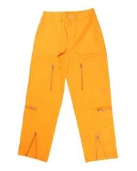 Stüssy NyCo tapered trousers Orange