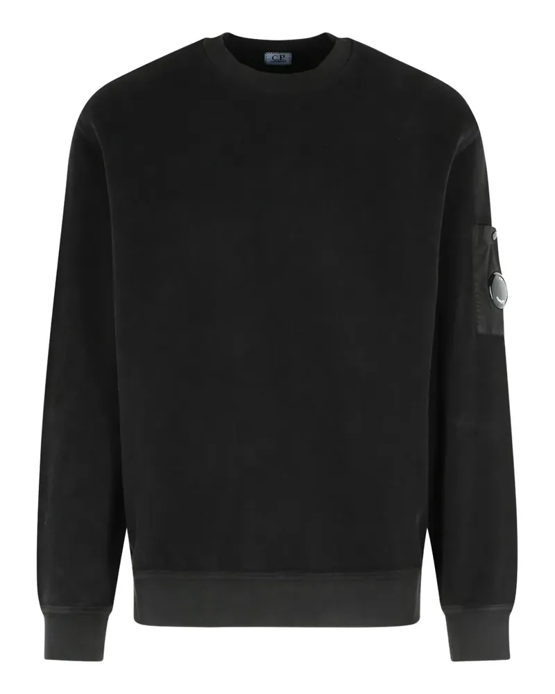 C.P. Company Sweatshirt mit aufgesetzter Tasche - Schwarz Schwarz
