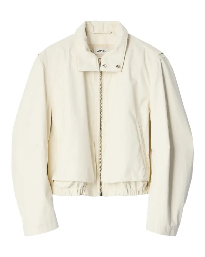 Christophe Lemaire Bomberjacke mit Stehkragen - Nude Nude