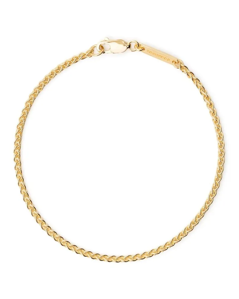 Tom Wood Spike Kettenarmband - Gold Gold