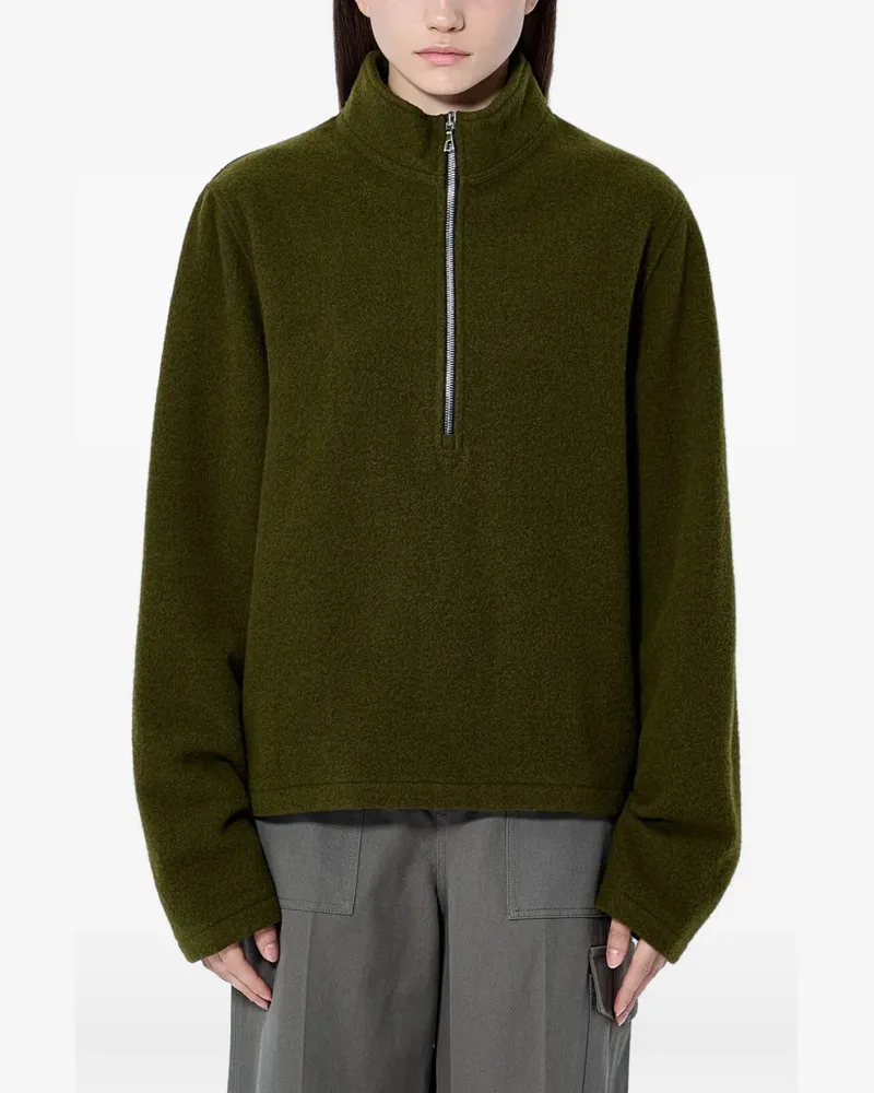 Rier Pullover mit Reißverschluss - Grün Grün